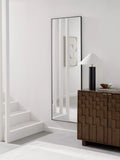 John Lewis Scandi full-length mirror 180x60cm black (British brand)