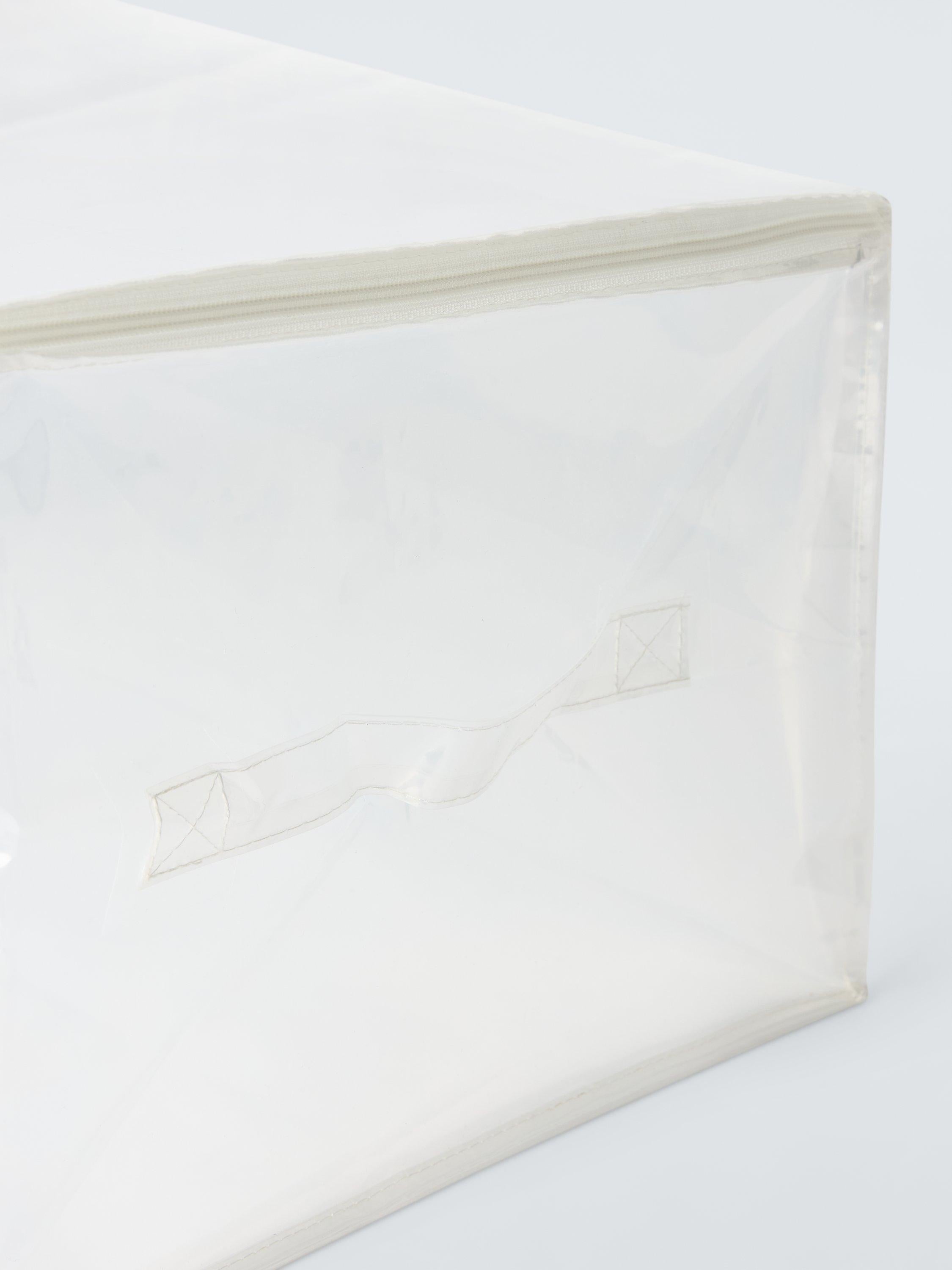 John Lewis large storage bags set of 2 translucent, UK version