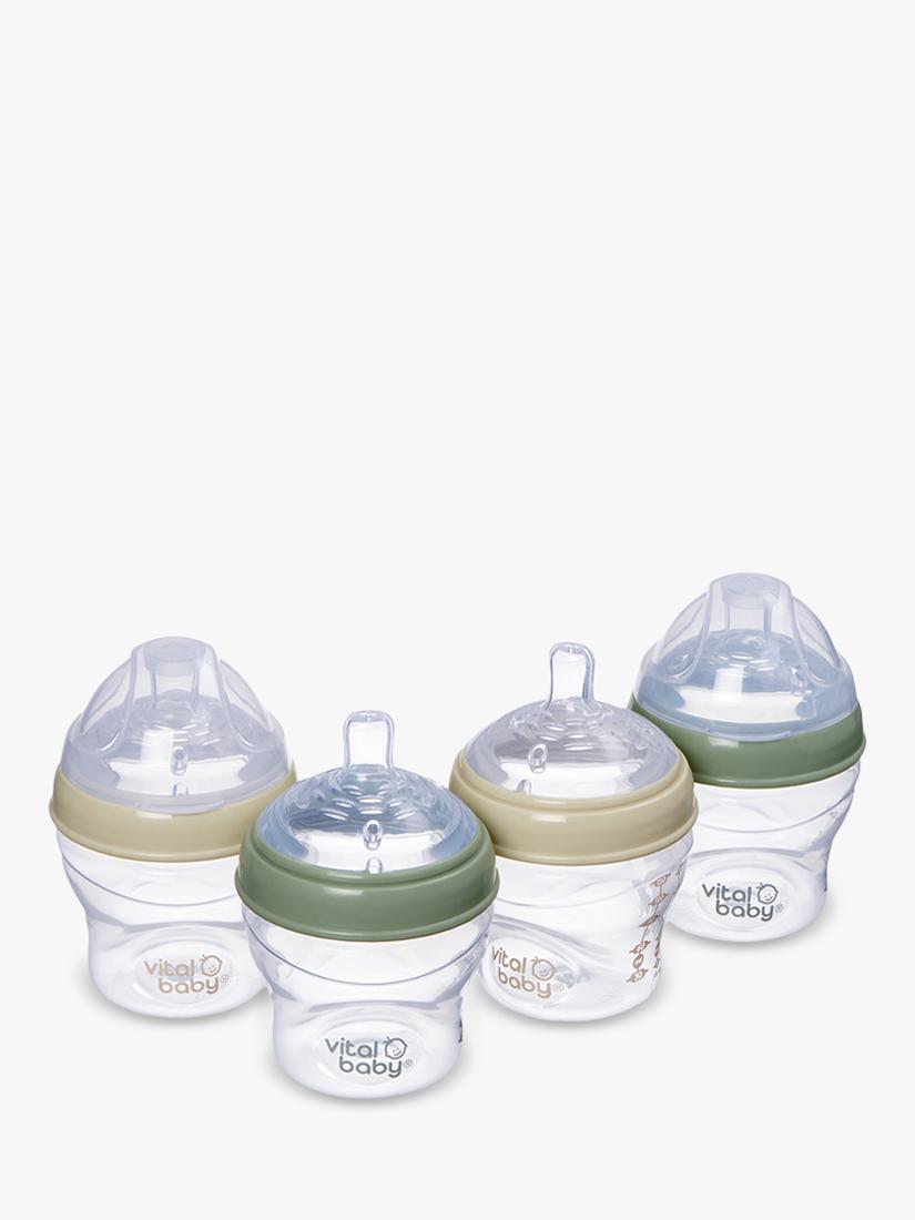 Vital Baby Nurture Breast-Like Bottle Multi Pack of 4 150ml (British brand)