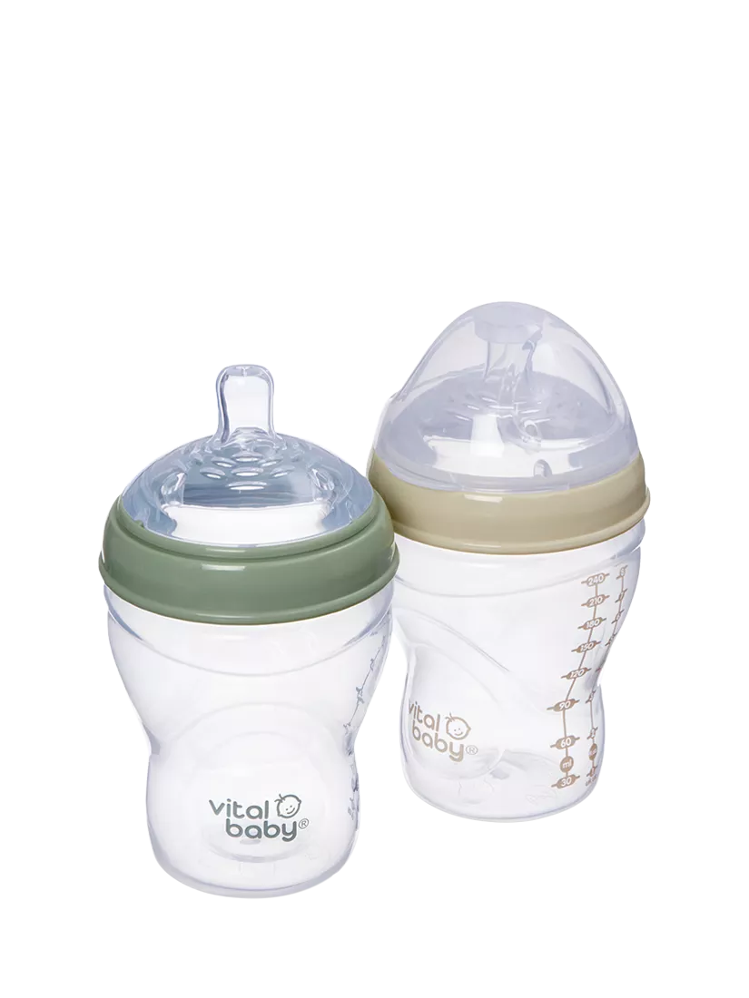 Vital Baby baby bottle pack of 2 240ml (British brand)