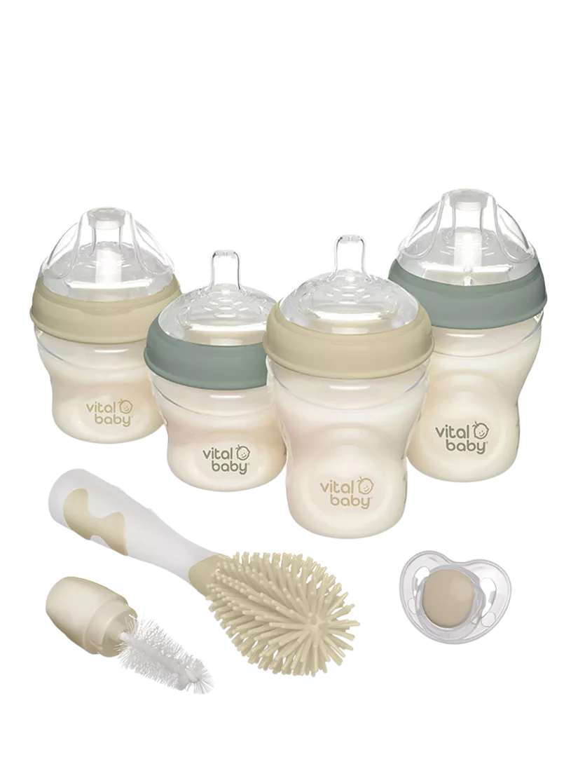 Vital Baby breast-like baby bottle starter set (British brand)