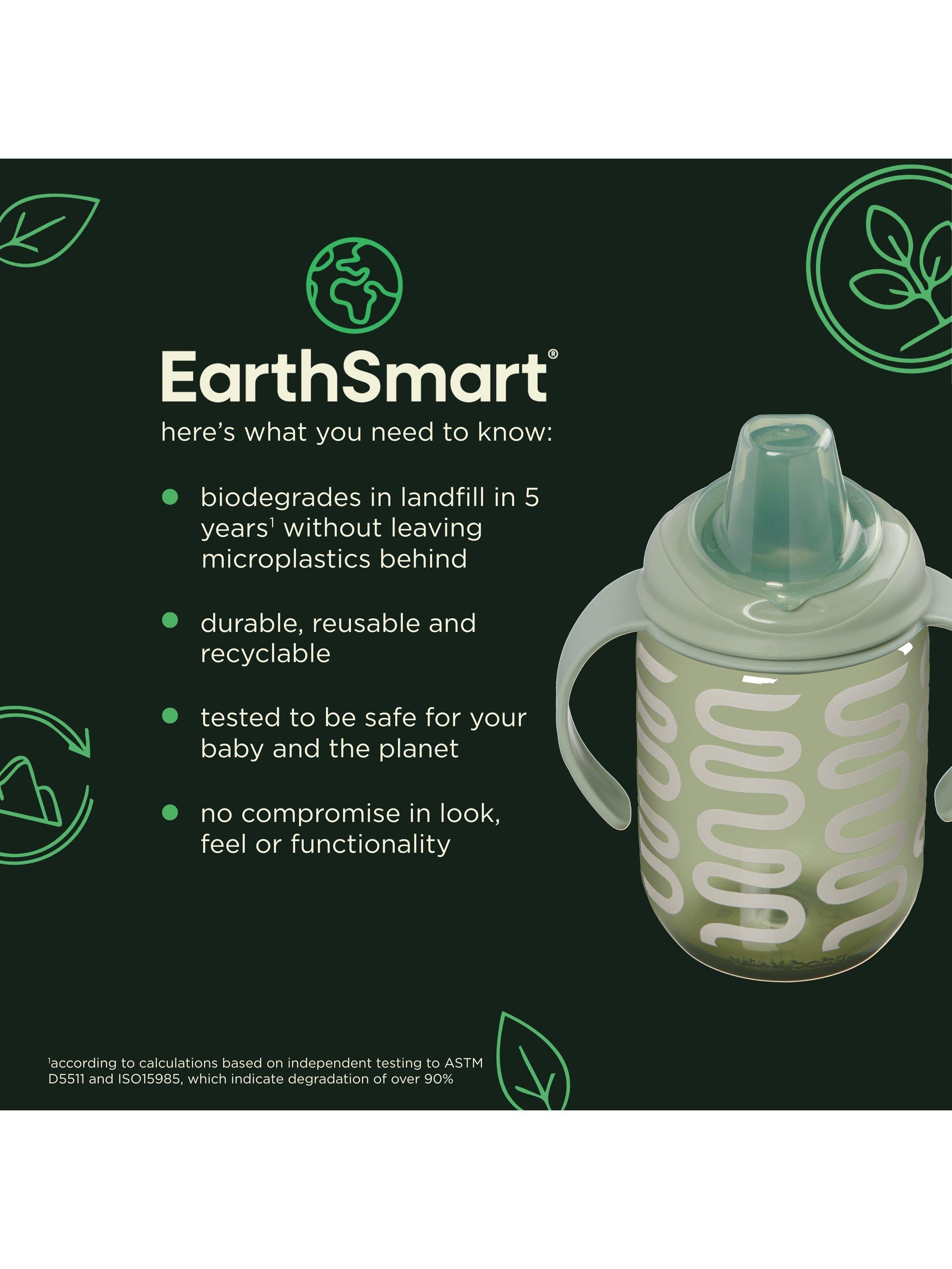 Vital Baby Sipper Cup Natural Moss 350ml (British brand)