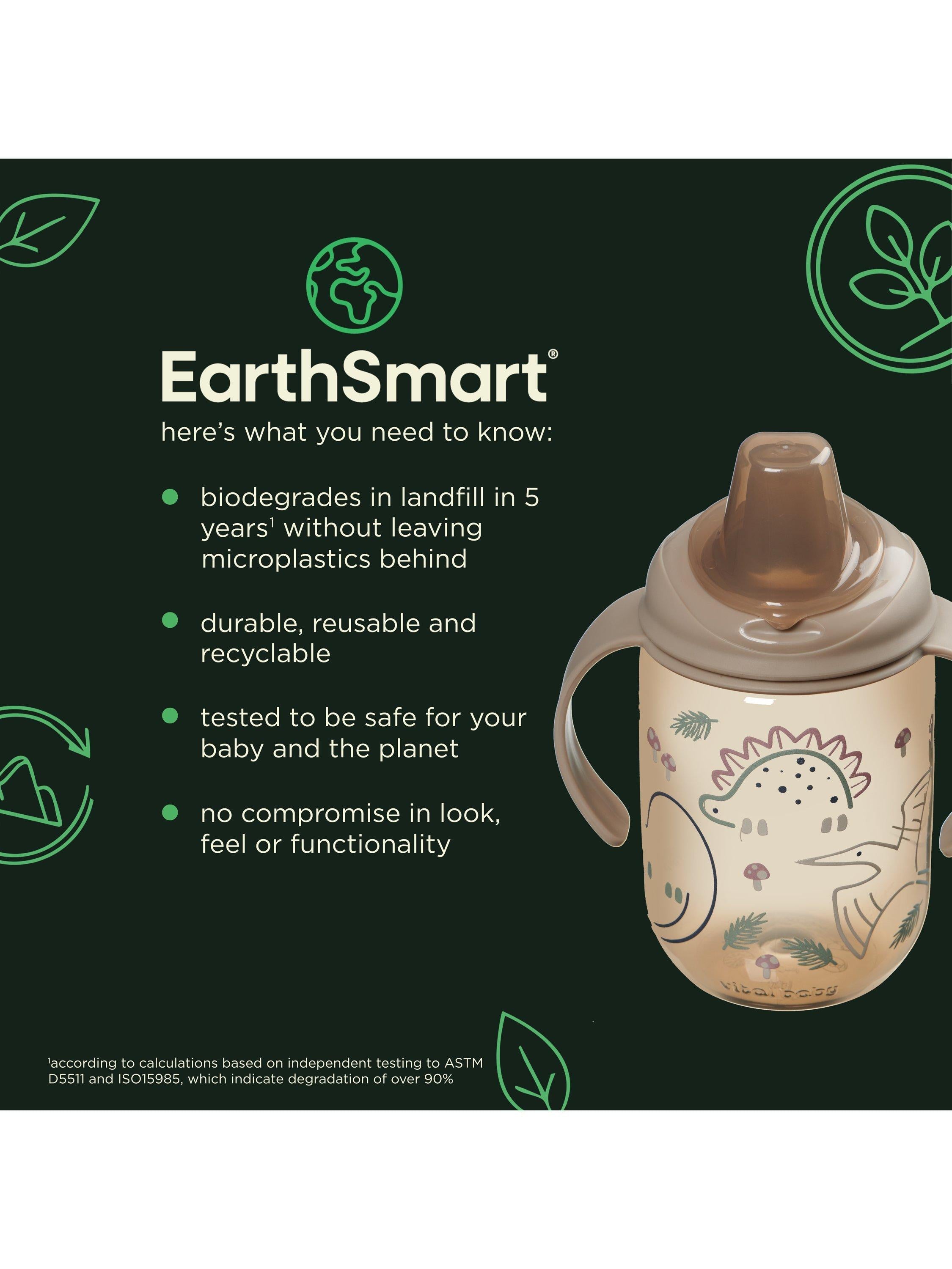 Vital Baby Hydrate Easy Sipper Cup Natural Stone 350ml (British brand)