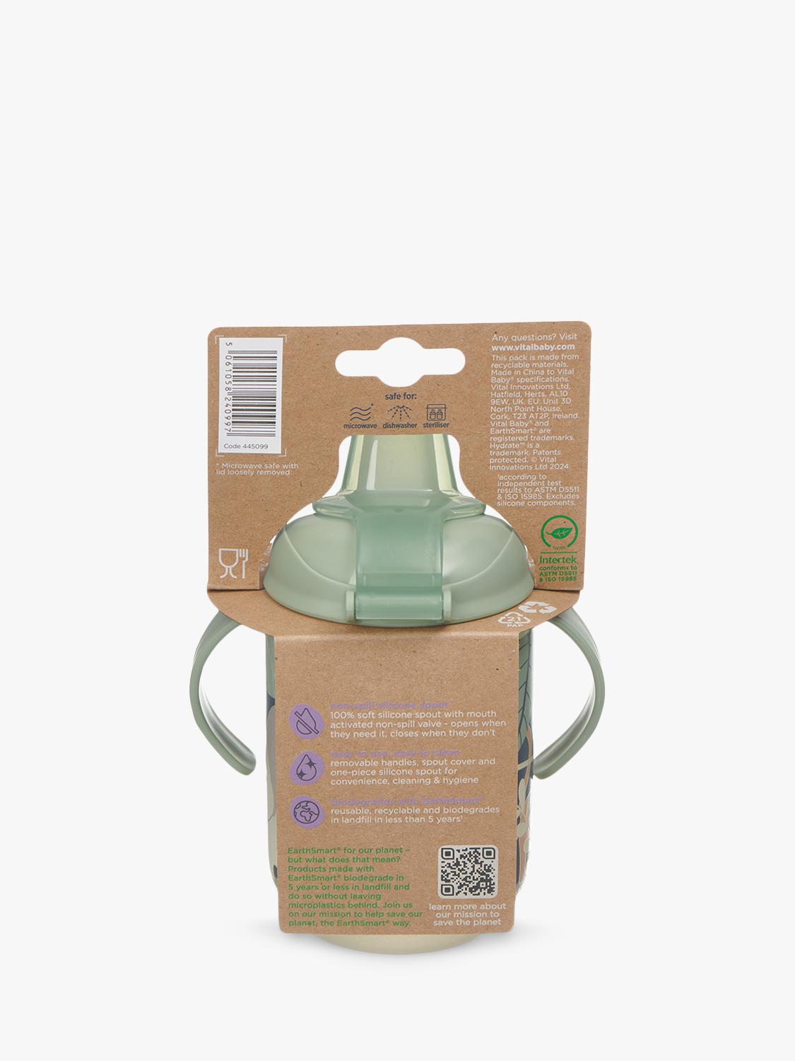 Vital Baby Easy Sipper Cup Jungle Glow 350ml (British brand)
