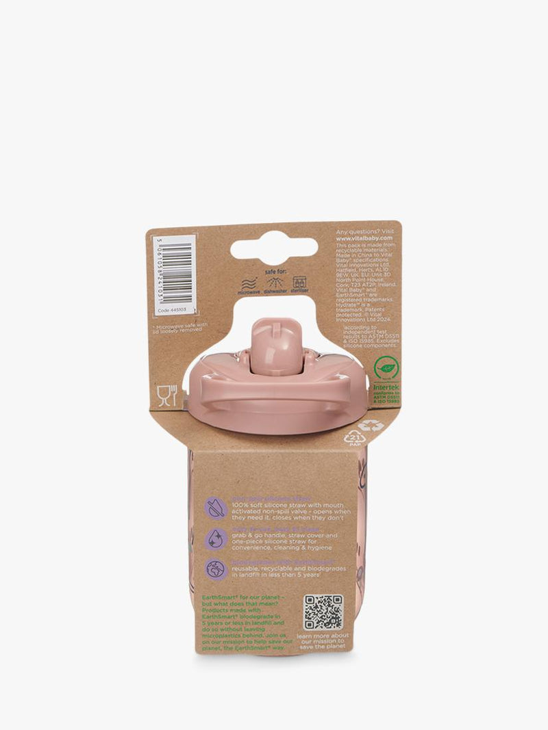 Vital Baby sippy straw cup Natural Berry 350ml (British brand)