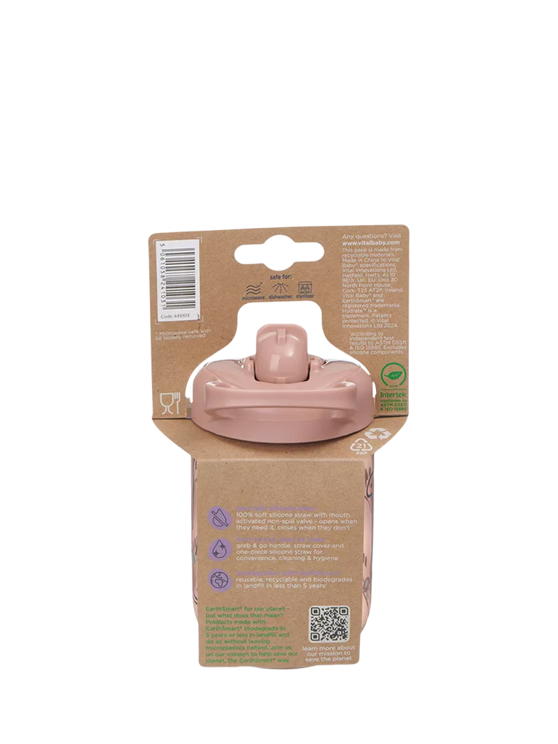 Vital Baby sippy straw cup Natural Berry 350ml (British brand)