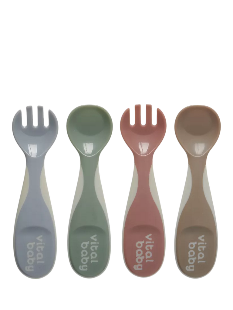 Vital Baby Chunky Cutlery Set, Pack of 4