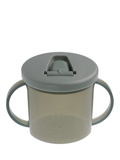 John Lewis Free Flow Baby Drinking Cup 200ml, Natural Moss- Buy online at McGrocer