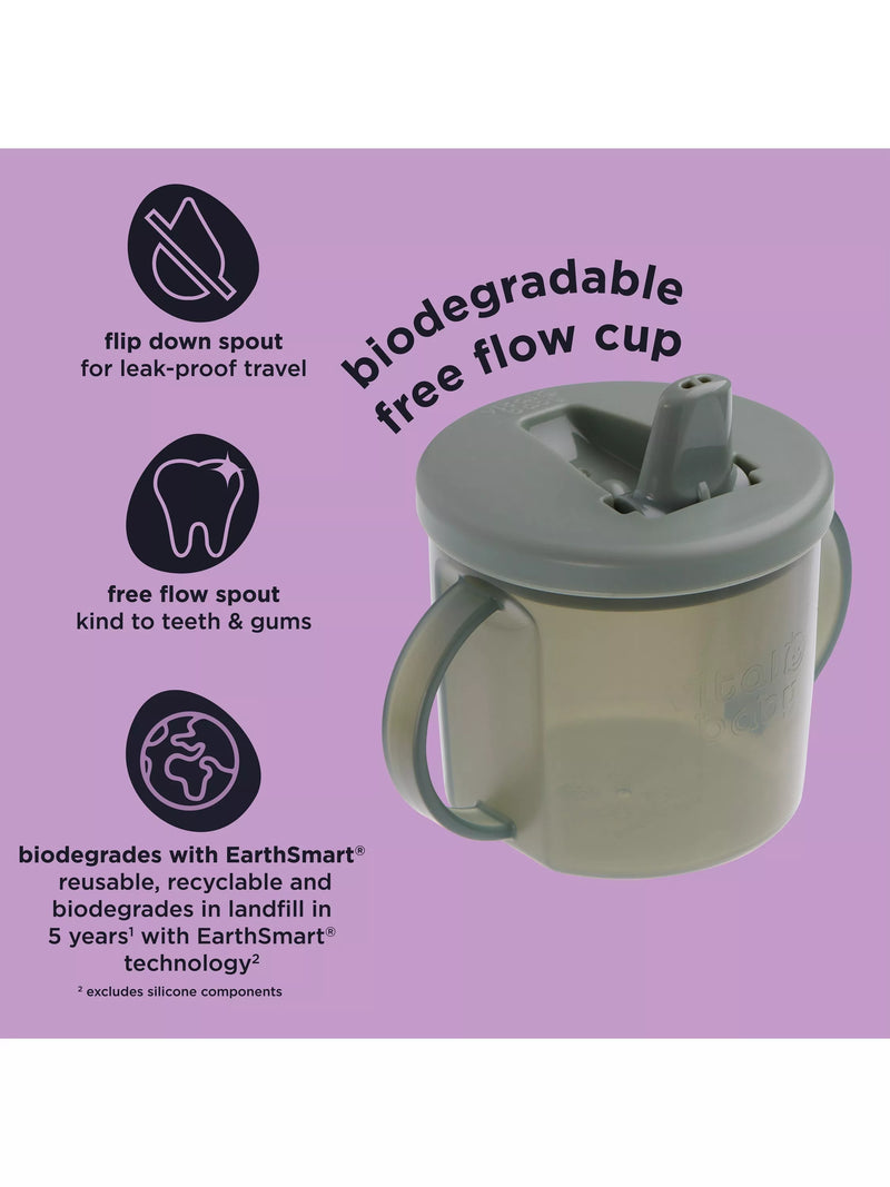 Vital Baby free flow baby cup 200ml in Natural Moss (British brand)