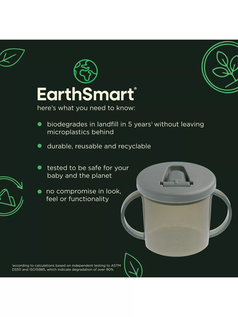 Vital Baby free flow baby cup 200ml in Natural Moss (British brand)