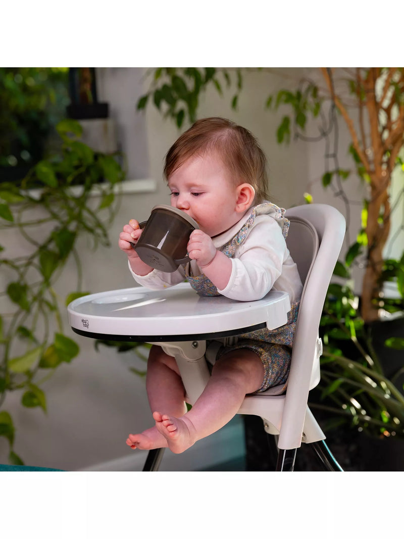 Vital Baby free flow baby cup 200ml in Natural Moss (British brand)