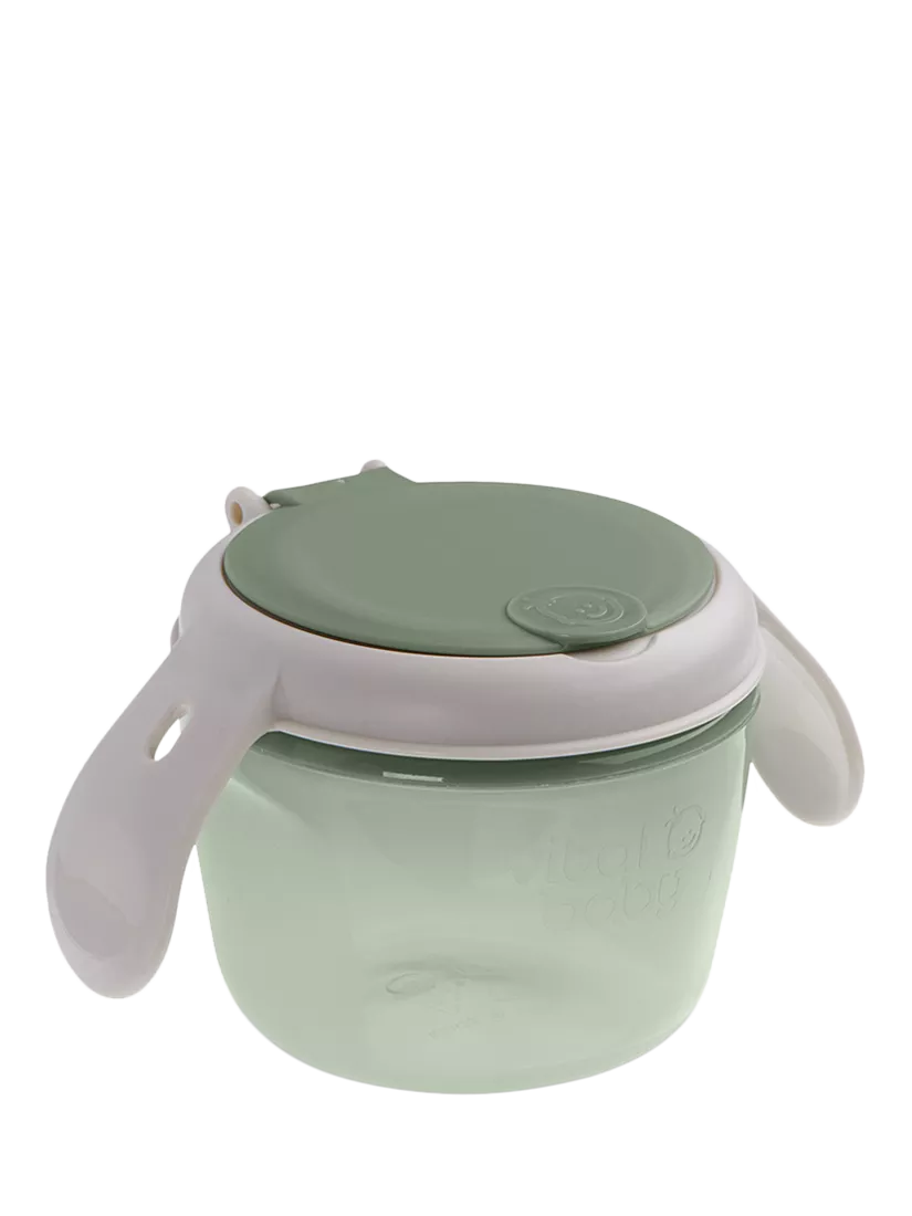 Vital Baby Nourish Snack On The Go container, imported from the UK