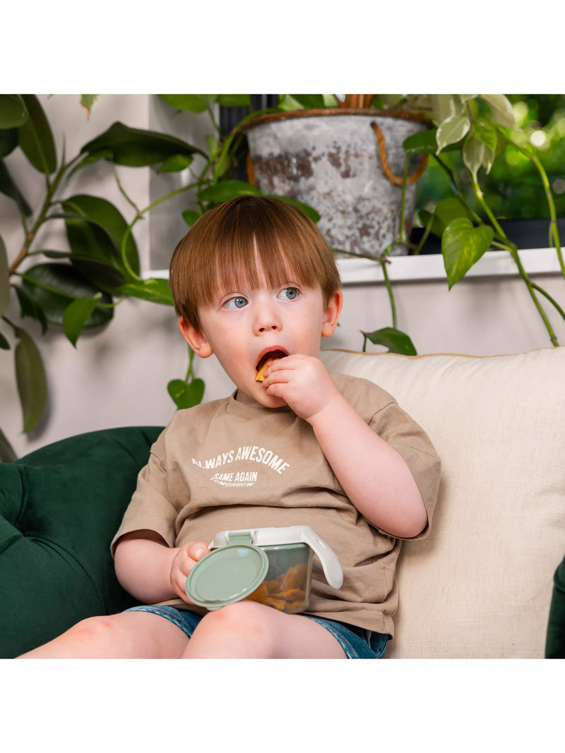 Vital Baby Nourish Snack On The Go container, imported from the UK