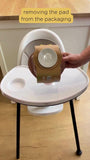Vital Baby power suction bowl in natural berry for toddler feeding (British brand)