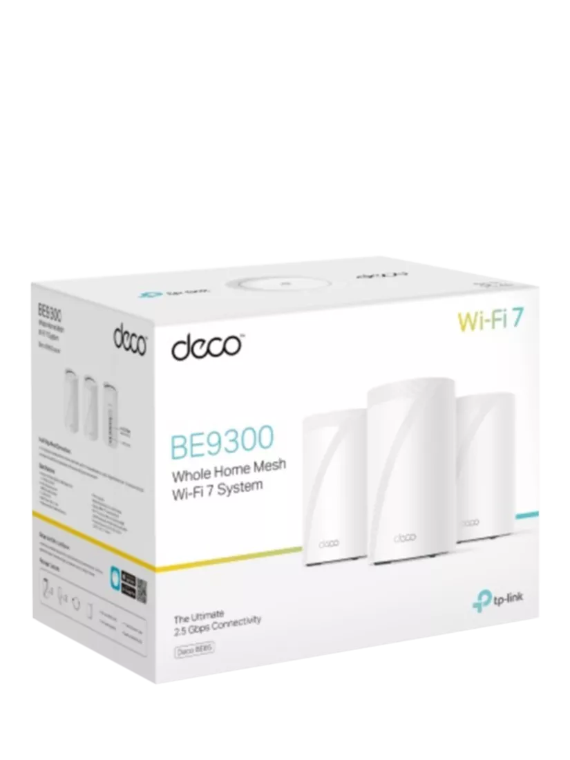 TP-Link Deco BE65 mesh Wi-Fi system 3-pack - British product