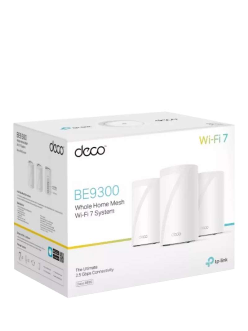 TP-Link Deco BE65 mesh Wi-Fi system 3-pack - British product
