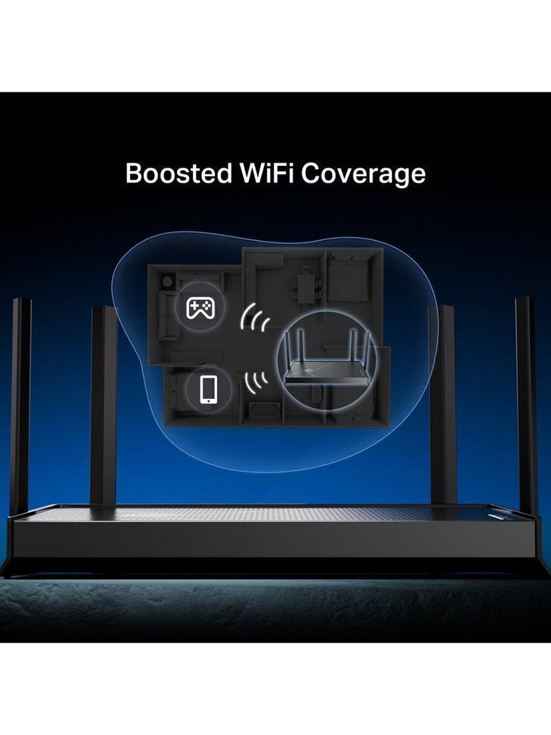 TP-Link Archer BE230 Wi-Fi 7 router, imported from the UK