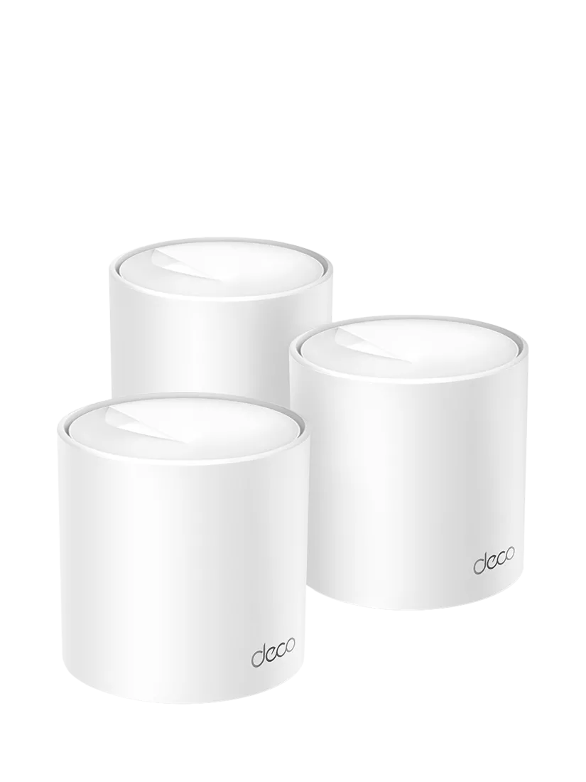 TP-Link Deco X1500 mesh Wi-Fi system 3-pack white (British brand)