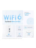 TP-Link Deco X1500 mesh Wi-Fi system 3-pack white (British brand)