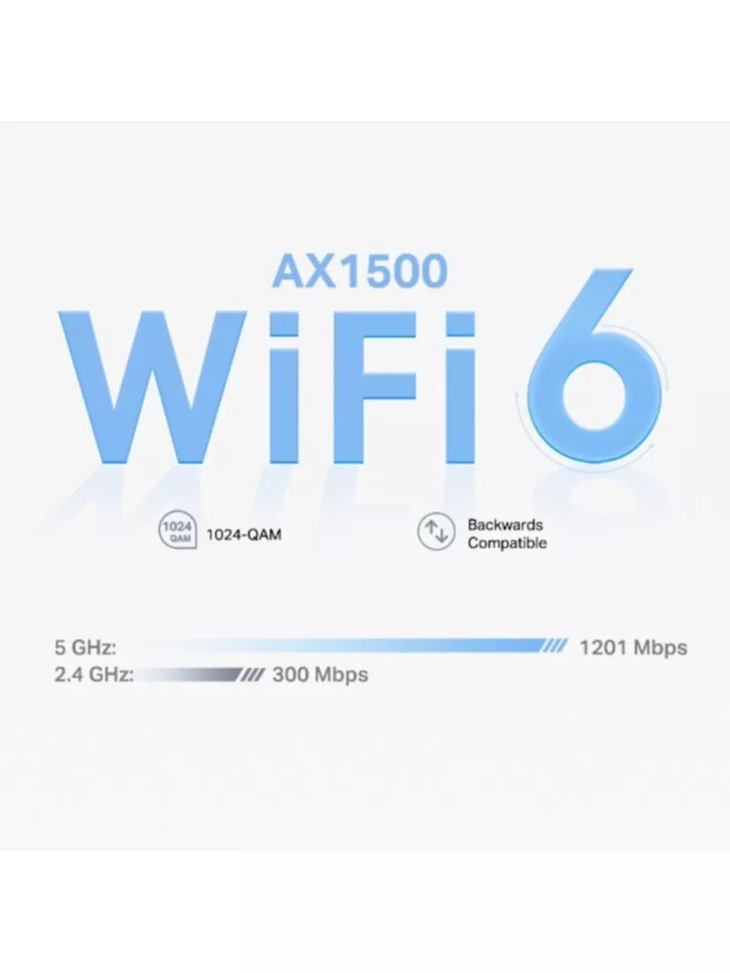 TP-Link Deco X1500 mesh Wi-Fi system 3-pack white (British brand)