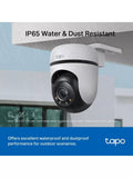 TP-Link Tapo C510W outdoor pan tilt camera white, imported from the UK