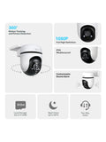 TP-Link Tapo C500 outdoor pan tilt security camera (British brand)