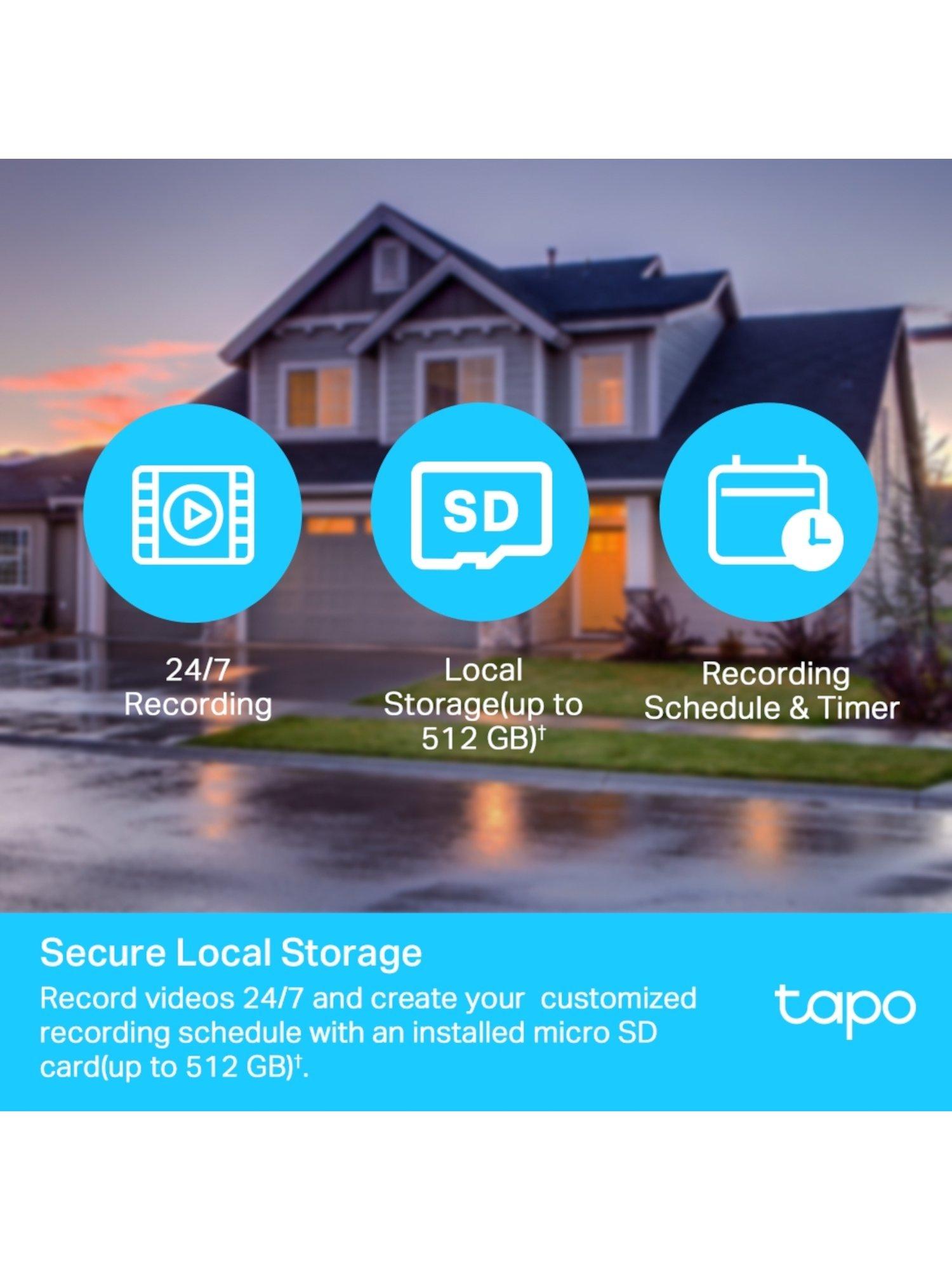 TP-Link Tapo C500 outdoor pan tilt security camera (British brand)