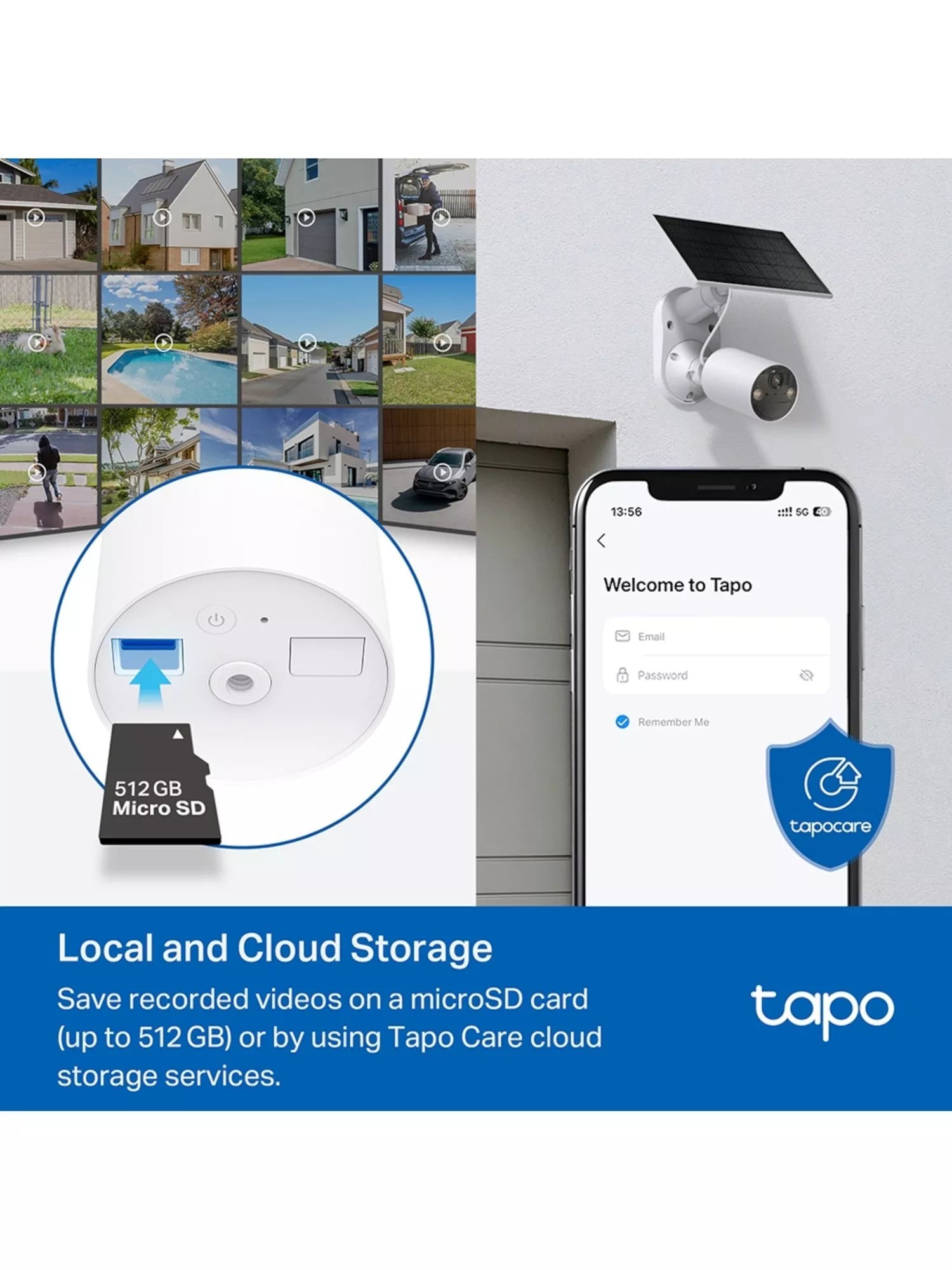 TP-Link Tapo C410 solar-powered smart security camera kit (British brand)