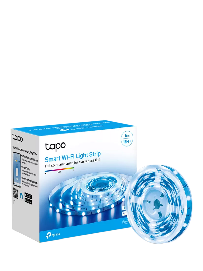TP-Link Tapo L900-5 multicolour smart LED light strip 5m (British brand)