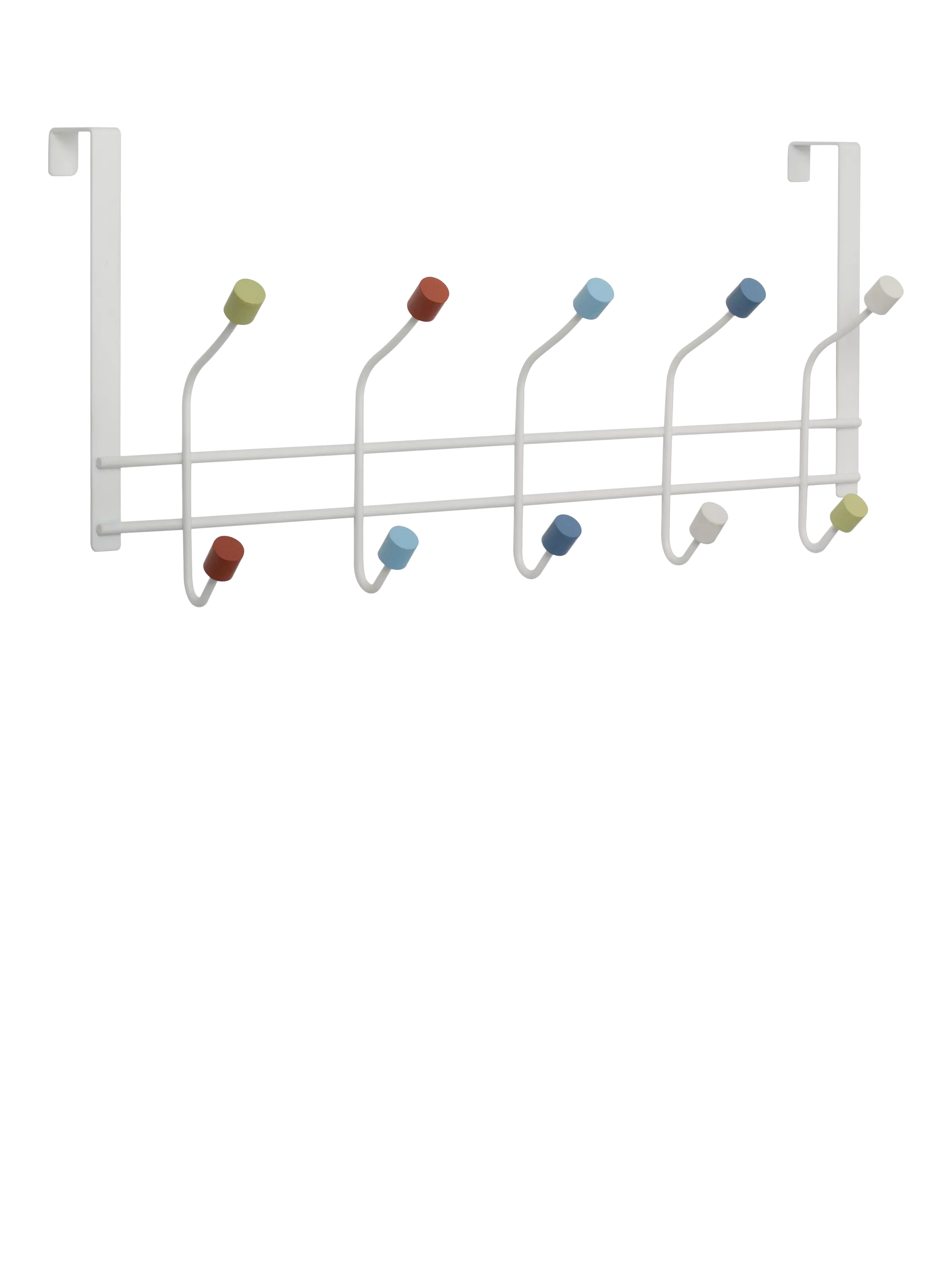 John Lewis over the door hook rack multi 5 hook, UK version