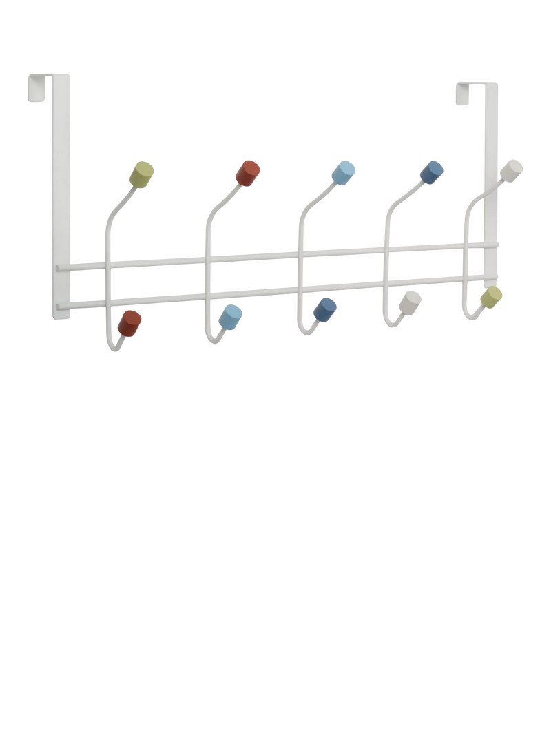 John Lewis over the door hook rack multi 5 hook, UK version