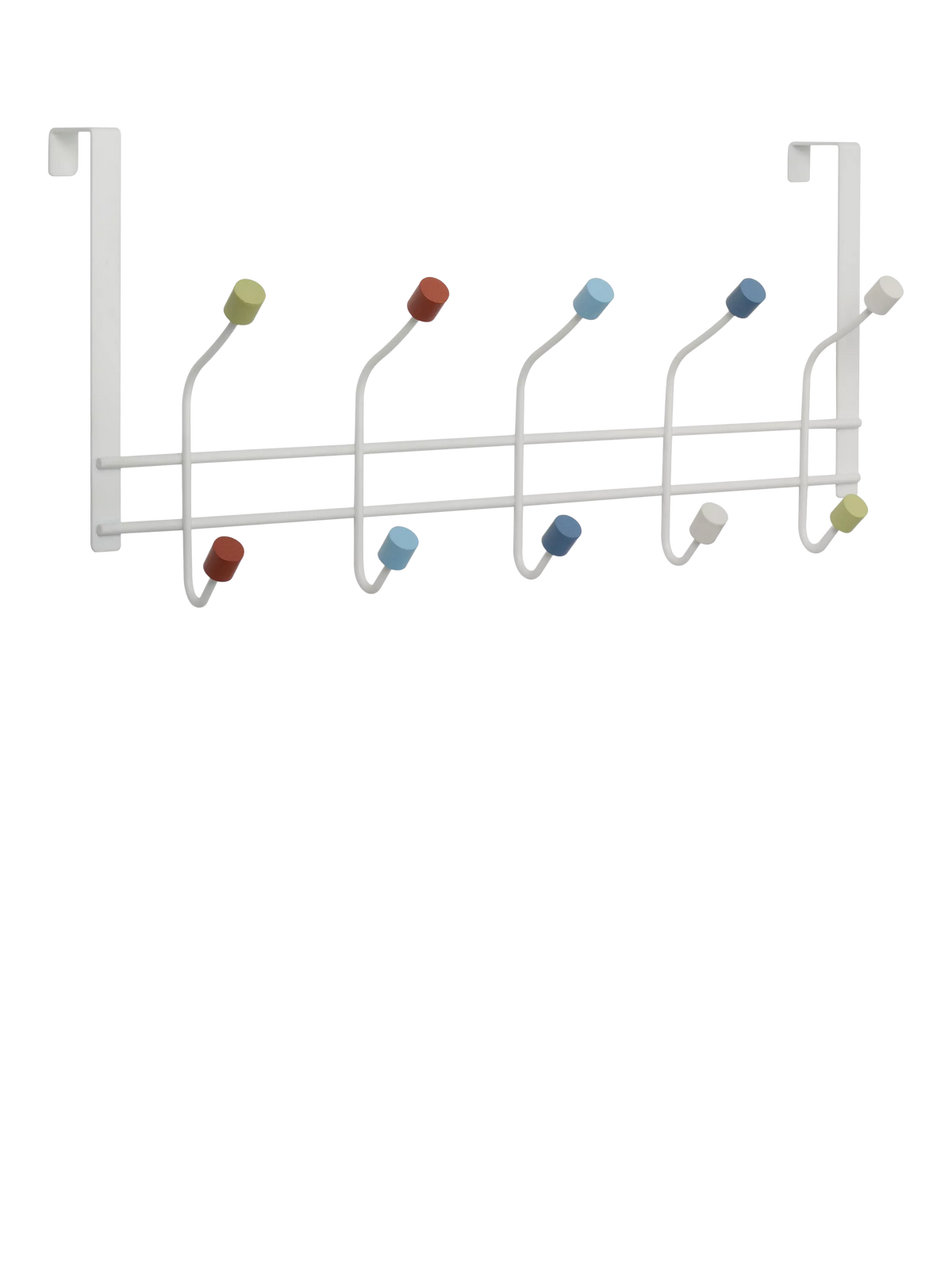 John Lewis over the door hook rack multi 5 hook, UK version