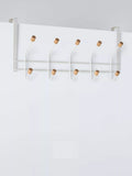 John Lewis white over-door 5 hook set, UK version