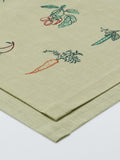 John Lewis x Deliciously Ella cotton placemats green (British brand)