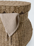 John Lewis seagrass scallop edge trunk greige (British brand)