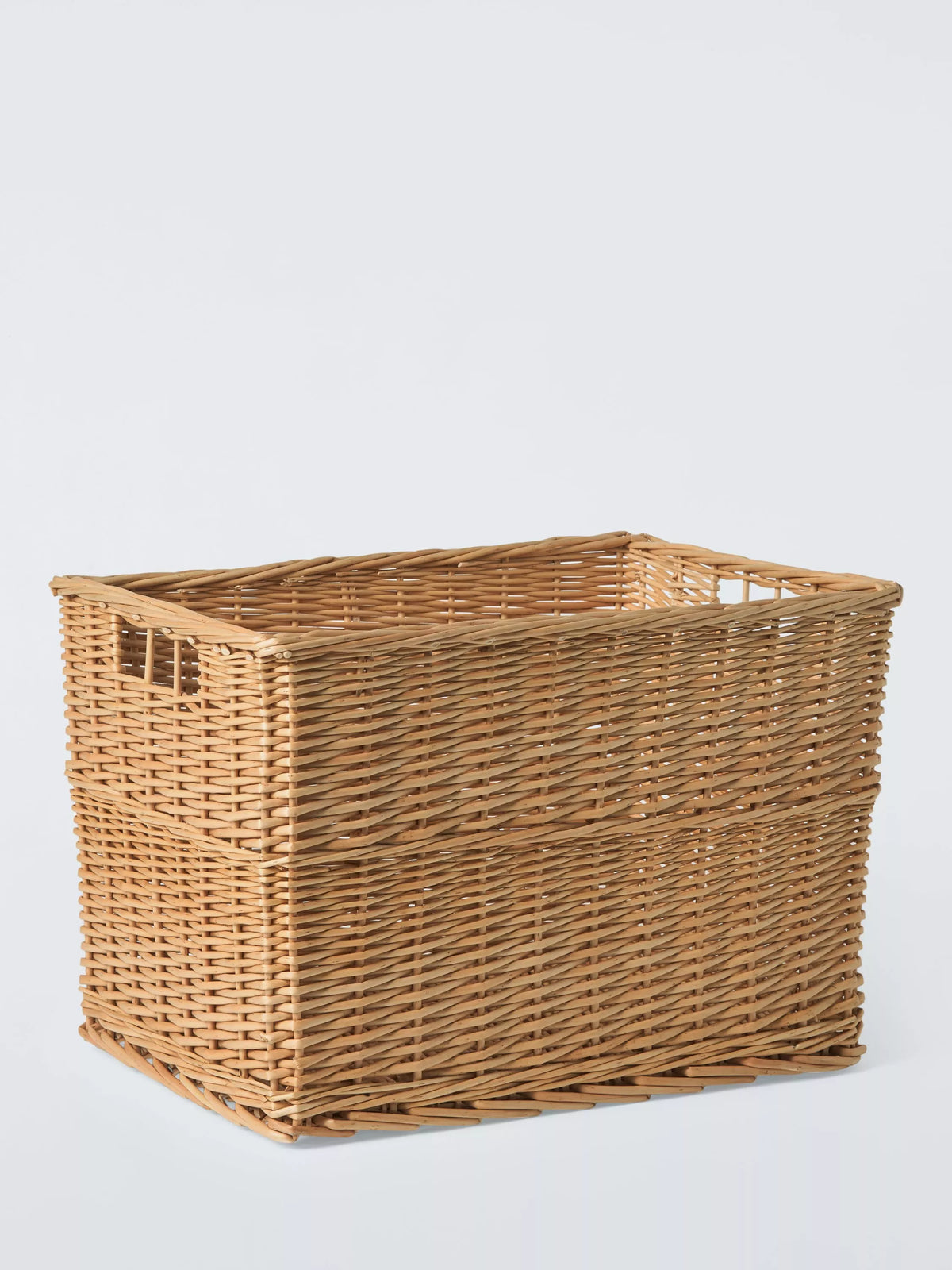 John Lewis willow log basket Light Natural, UK version