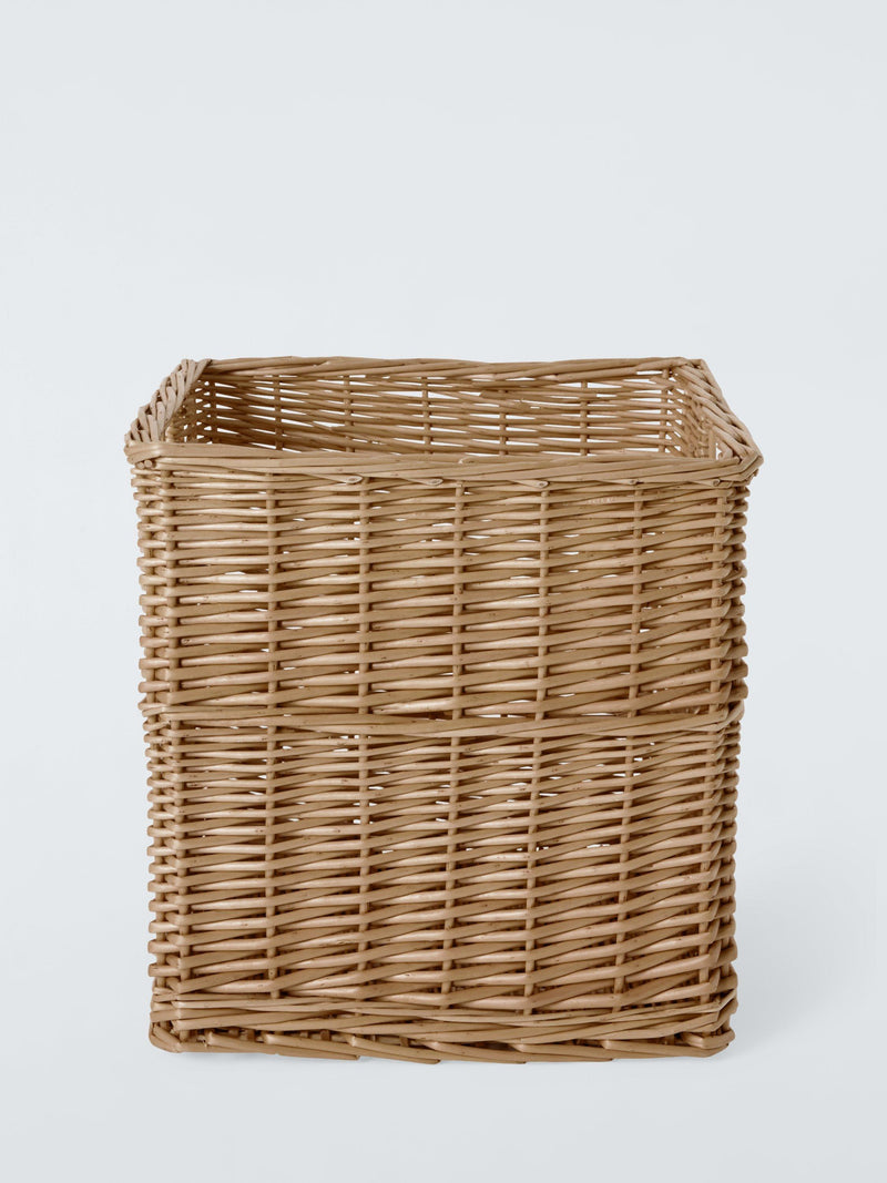 John Lewis light natural large woven willow basket, UK version