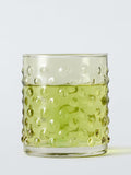 John Lewis bubble glass tumbler green 405ml - British product