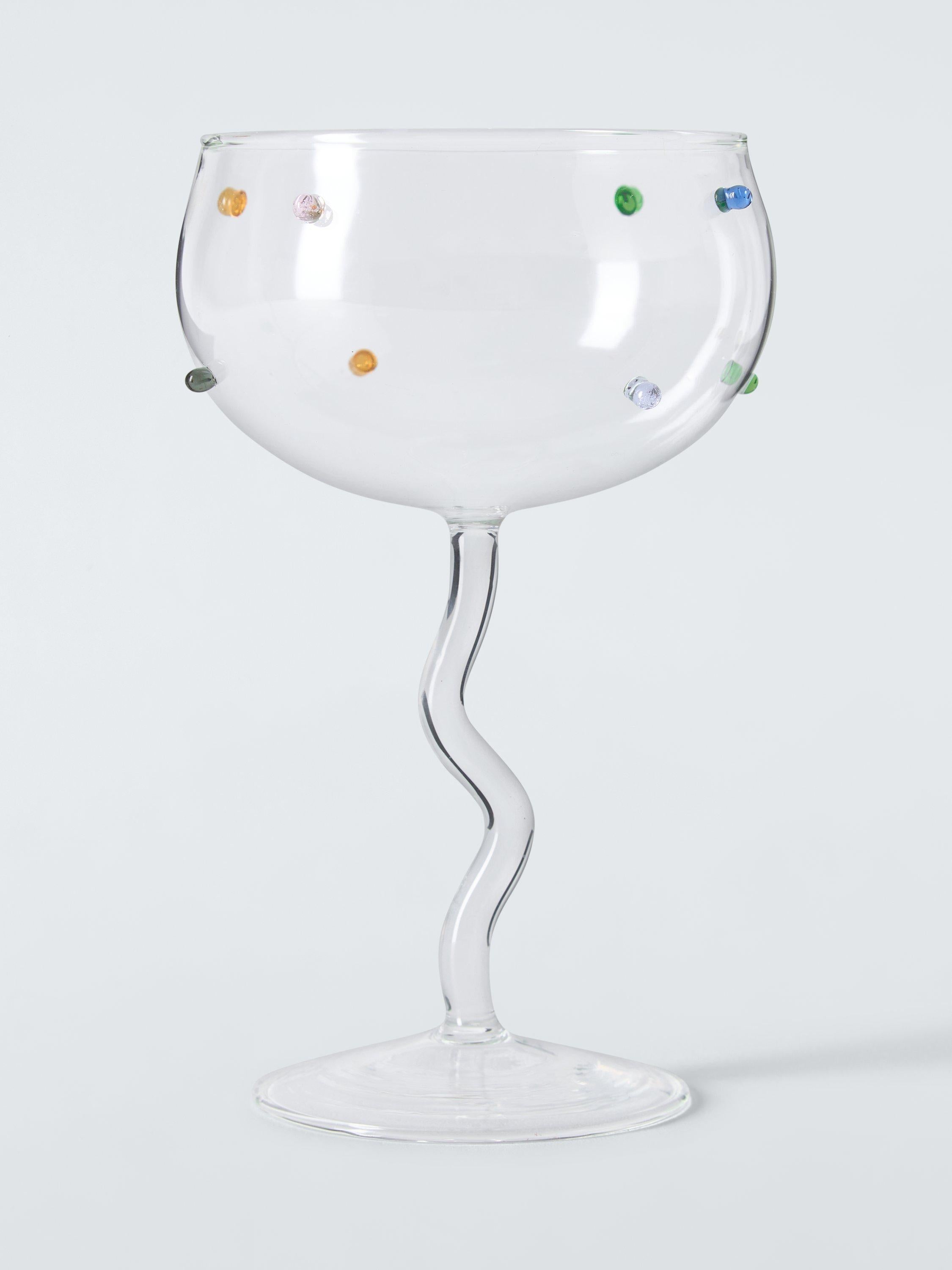 John Lewis wiggle stem cocktail glass 355ml, UK version