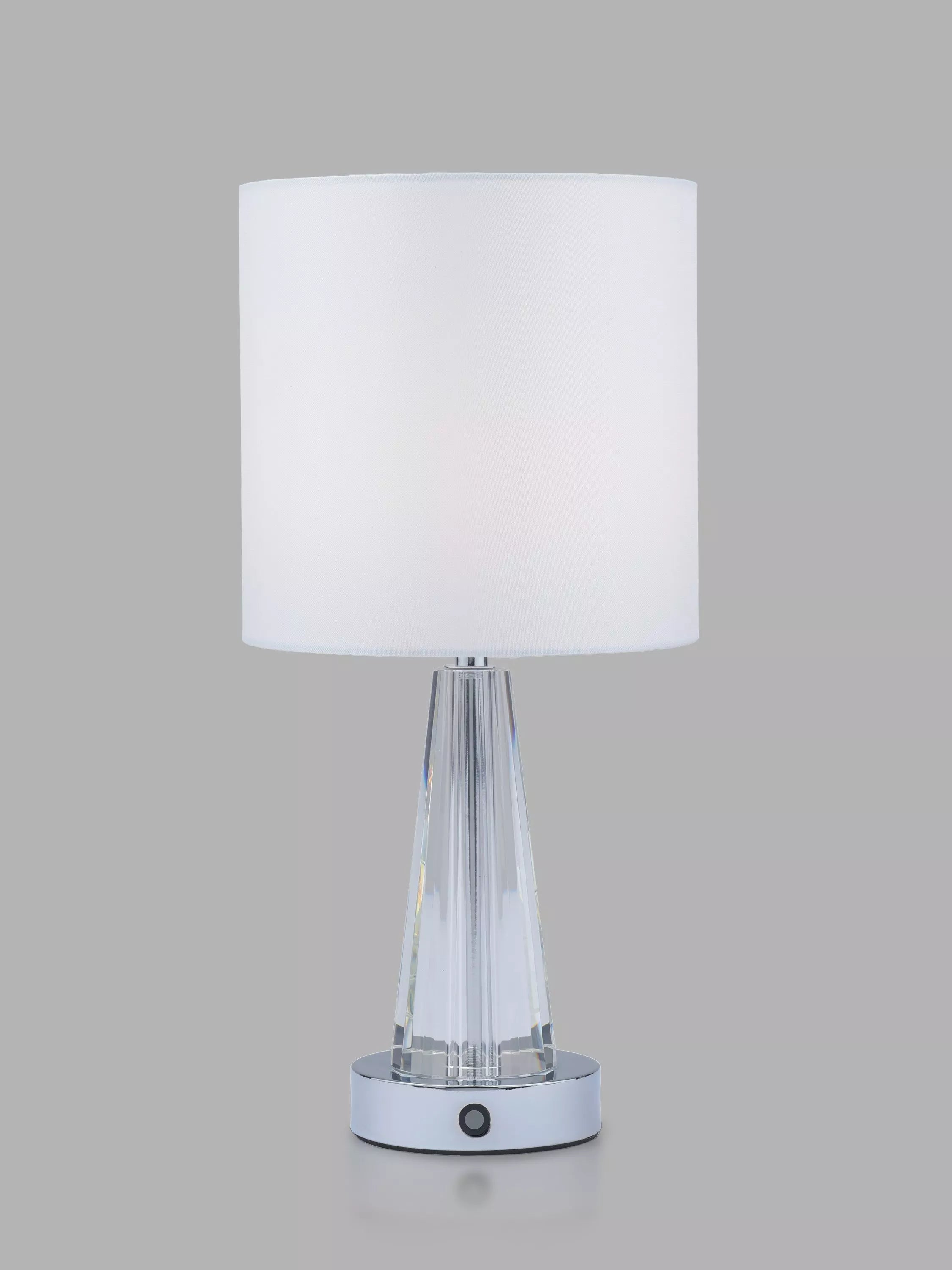 Laura Ashley rechargeable table lamp clear, imported from the UK
