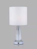 Laura Ashley rechargeable table lamp clear, imported from the UK