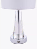 Laura Ashley rechargeable table lamp clear, imported from the UK