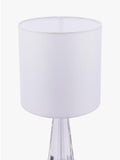 Laura Ashley rechargeable table lamp clear, imported from the UK