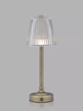 Laura Ashley rechargeable table lamp antique brass 35cm (British brand)