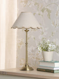 Laura Ashley Cordwell Muschel-Tischlampe (Britische Marke)