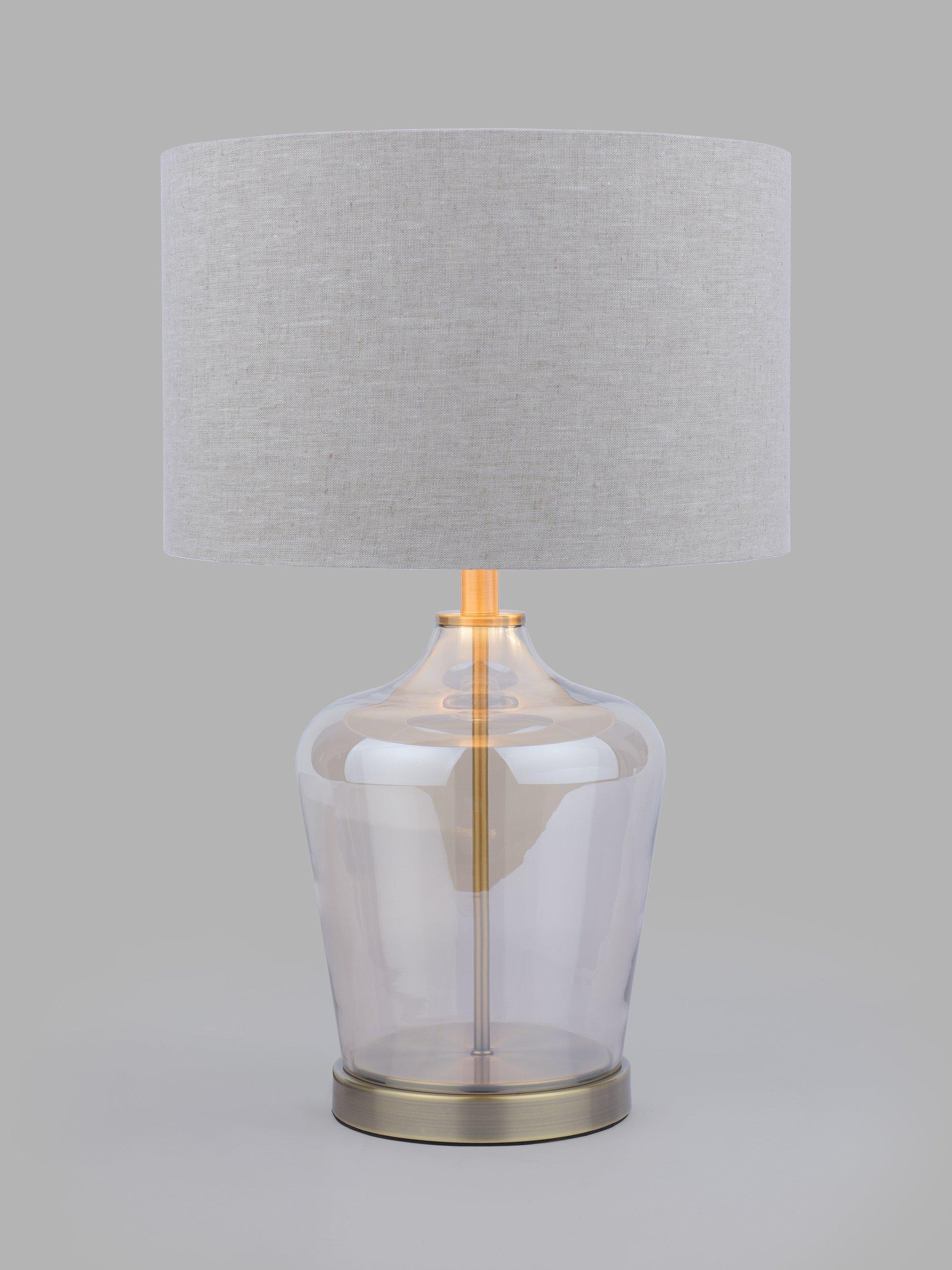 Laura Ashley Ockley Touch table lamp antique brass 54.5cm, UK version
