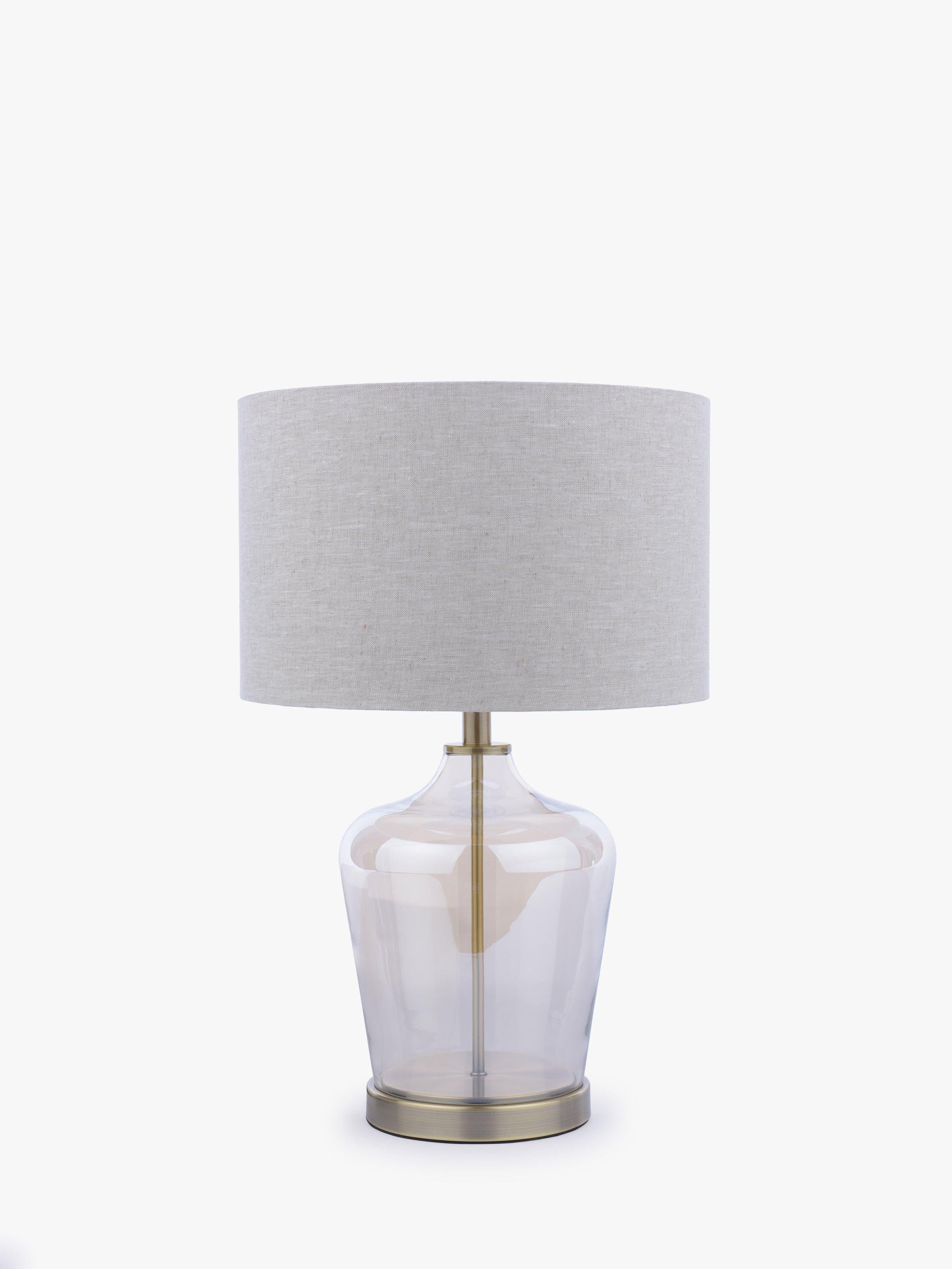 Laura Ashley Ockley Touch table lamp antique brass 54.5cm, UK version