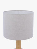 Laura Ashley Padley glazed ceramic table lamp ochre, UK version