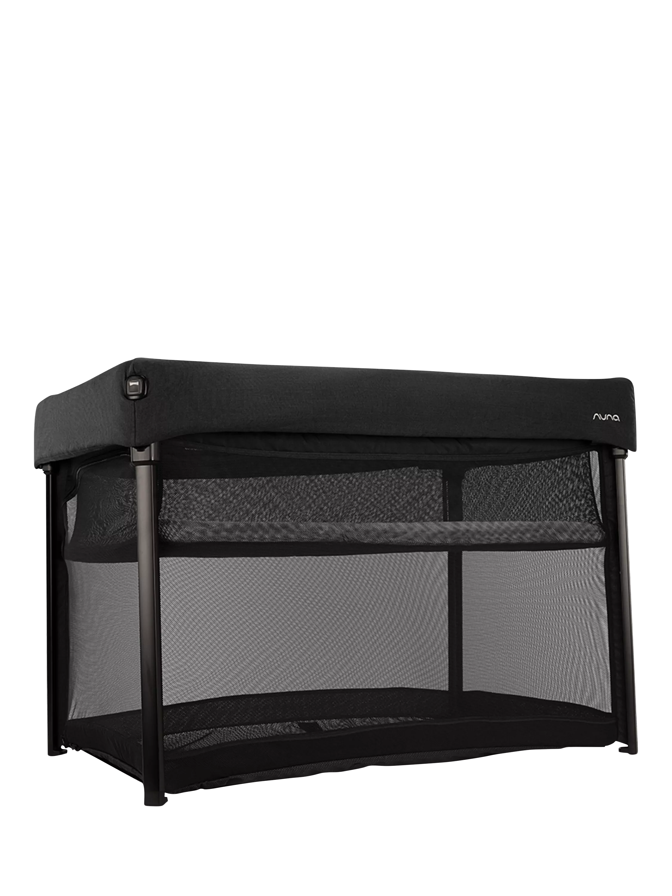 Nuna travel cot in Caviar, imported from the UK