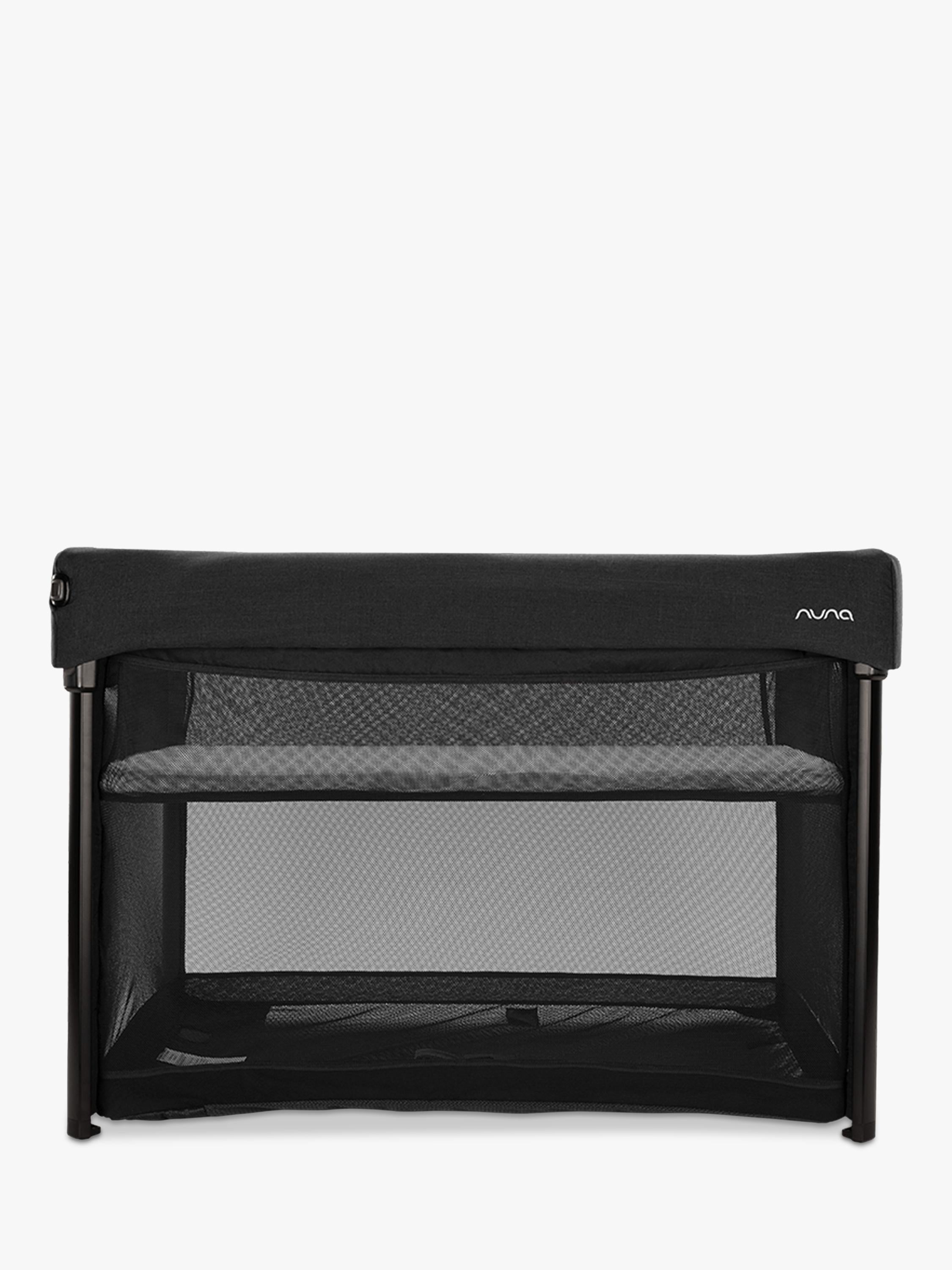 Nuna travel cot in Caviar, imported from the UK
